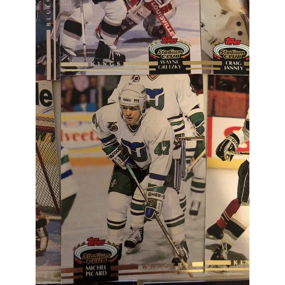 Stadium Club NHL Cards Lot of‎ 14 Gretzky-Hull-Janey, etc.